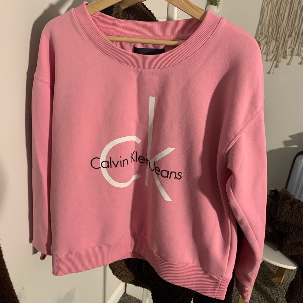 Calvin Klein Pink Crewneck